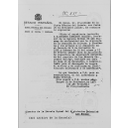 Copia del documento de comunicación de baja del servicio docente al director de la Escuela Normal