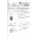 Inscripción para derecho al examen de Estado. Plan de 1938