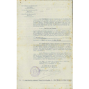 Documento de concesión de beca a José Martel