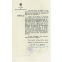 Documento de nombramiento como Secretario de la Escuela de Magisterio de Las Palmas