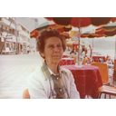 Emma Castelnuovo en el paseo de Las Canteras
