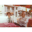 Emma Castelnuovo y Julián Caparrós, en la Playa de las Canteras