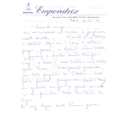 Carta de Emma Castelnuovo a José Martel después de su visita a Las Palmas (1)