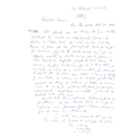 Correspondencia mantenida entre José Martel y Emma Castelnuovo, relacionada con las visitas a la Escuela de Magisterio