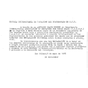 Nota informativa de José Martel, Director de la Escuela de Magisterio, acerca de la recepción de documentos de la Asociación Internacional de Educadores para la Paz