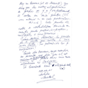 Correspondencia entre José Martel y el profesor Agustín Morales, en relación a aspectos de Geometría Analítica (2)
