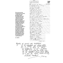 Correspondencia entre José Martel y el profesor Agustín Morales, en relación a arreglos en la composición