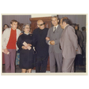 De izquierda a derecha, Rafael Vázquez, Regina Arencibia, Jesús Arencibia, José Martel y Rubén García
